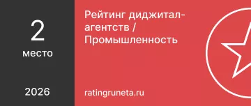 Рейтинг диджитал-агентств Промышленность